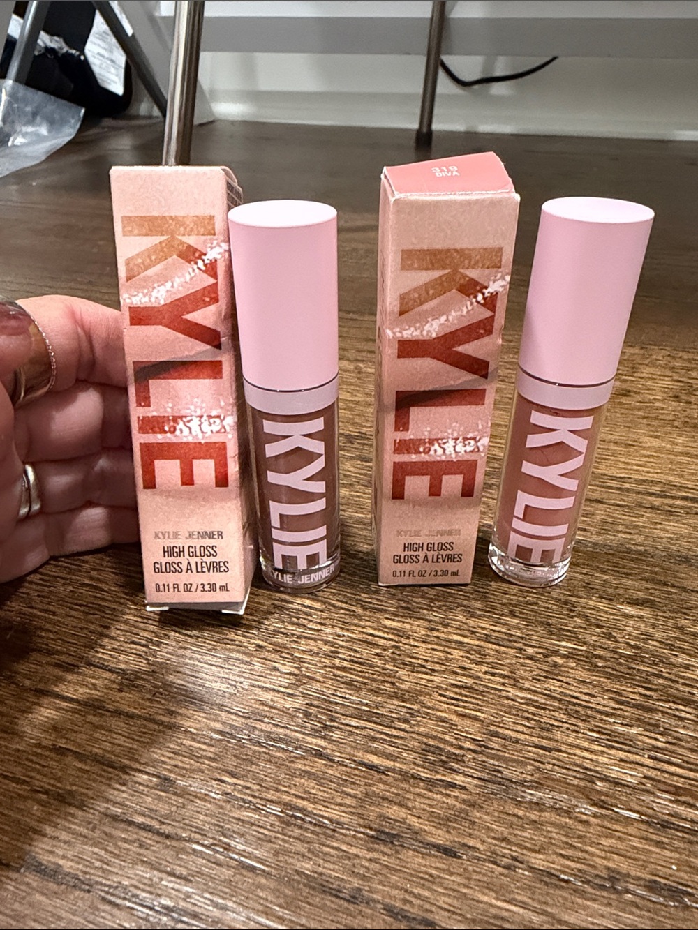 Kylie High Gloss Lip Gloss - set of 2